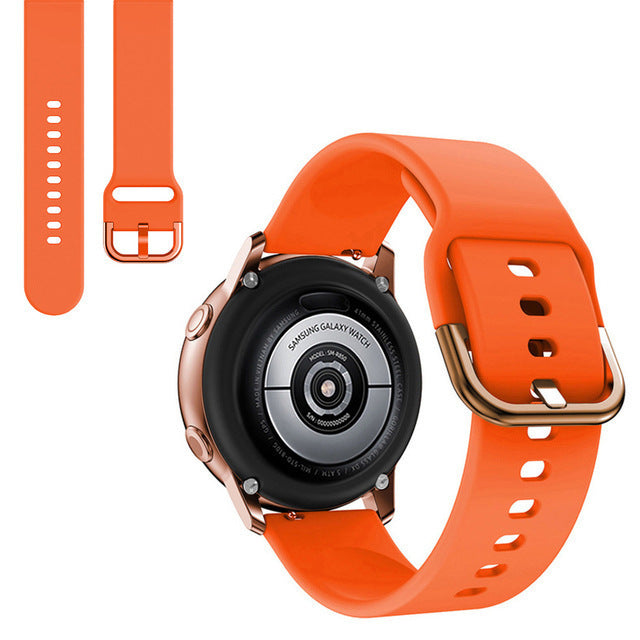 Galaxy Watch Active Silicone Strap – Stylish & Comfortable - Watch Over Here
