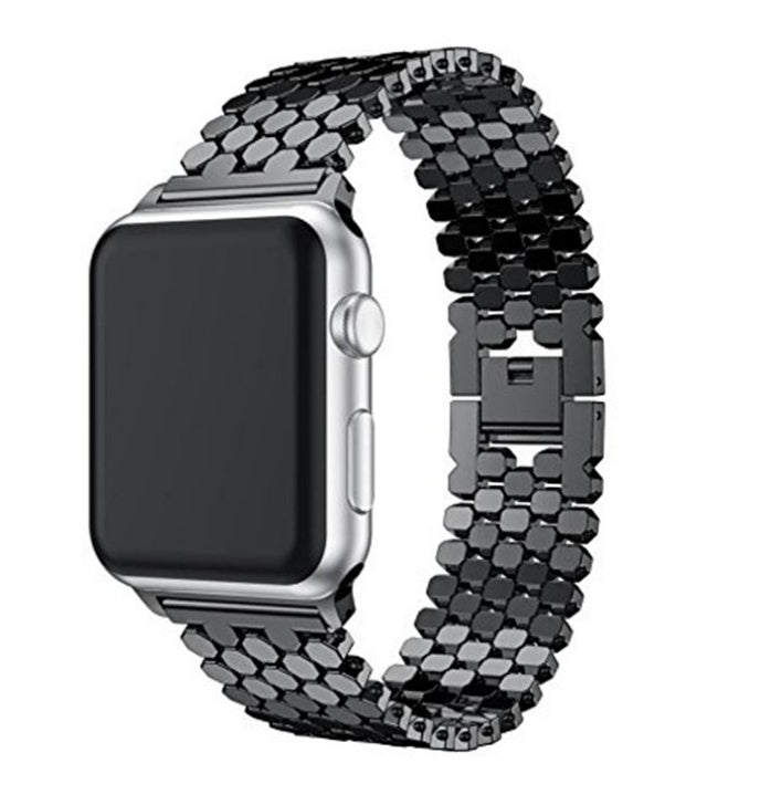 Fish Scale Stainless Steel Strap for Apple Watch - Watch Over Here