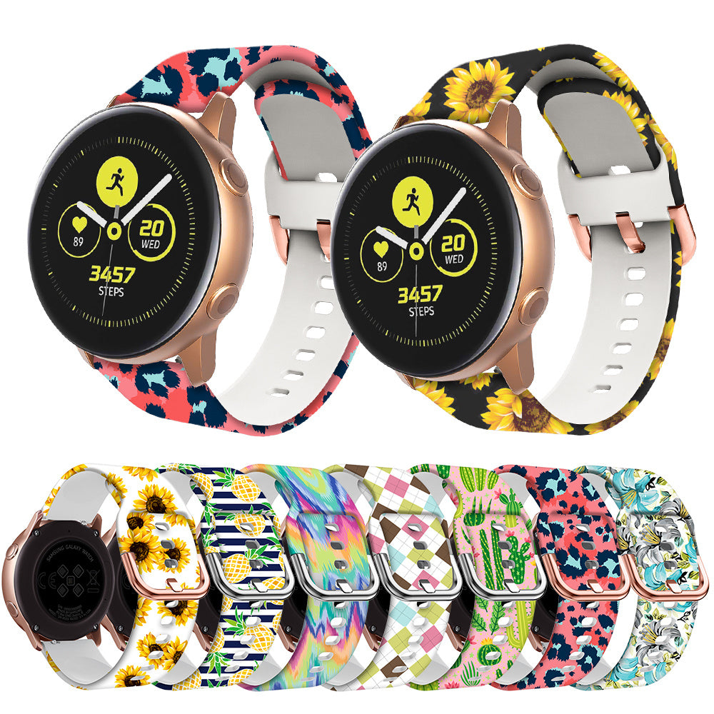 Samsung Silicone Watch Band 20mm – Comfortable & Durable - Watch Over Here