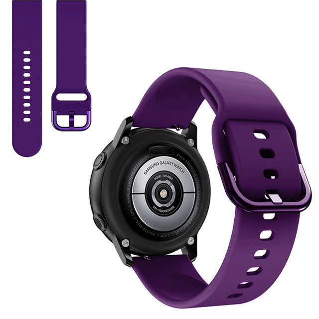 Galaxy Watch Active Silicone Strap – Stylish & Comfortable - Watch Over Here