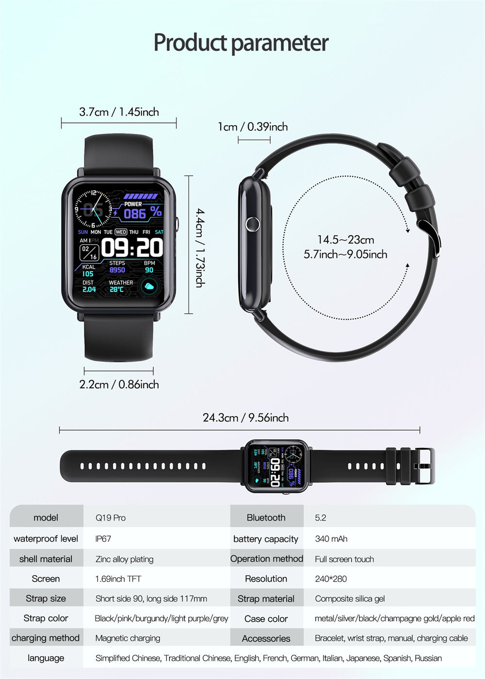 Smart Waterproof Watch – Stylish, Durable & Feature-Packed! - Watch Over Here