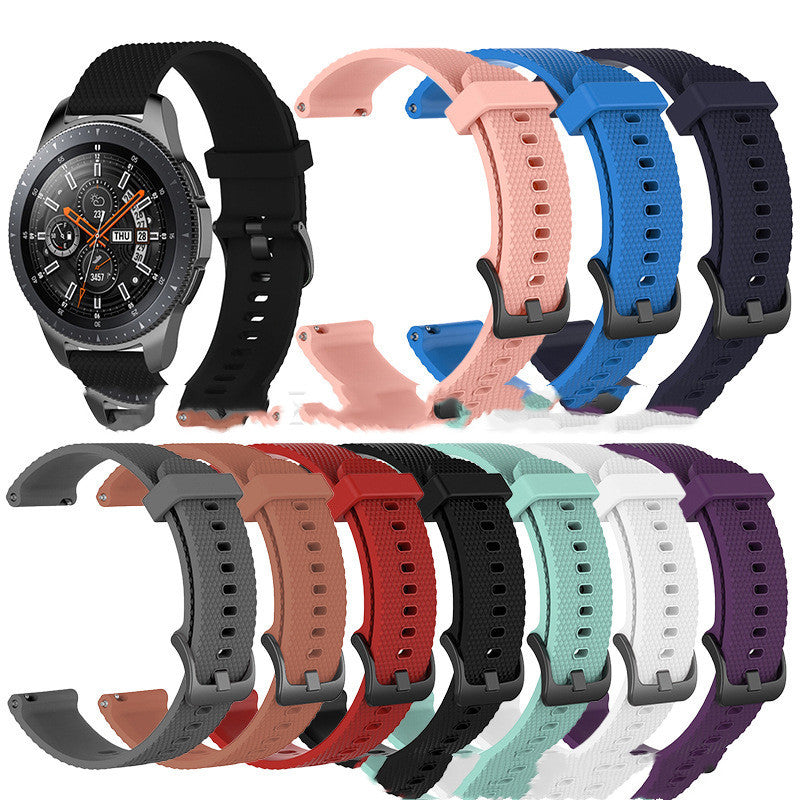 Galaxy Watch 42mm Diamond Particle Silicone Strap – Stylish & Comfortable - Watch Over Here