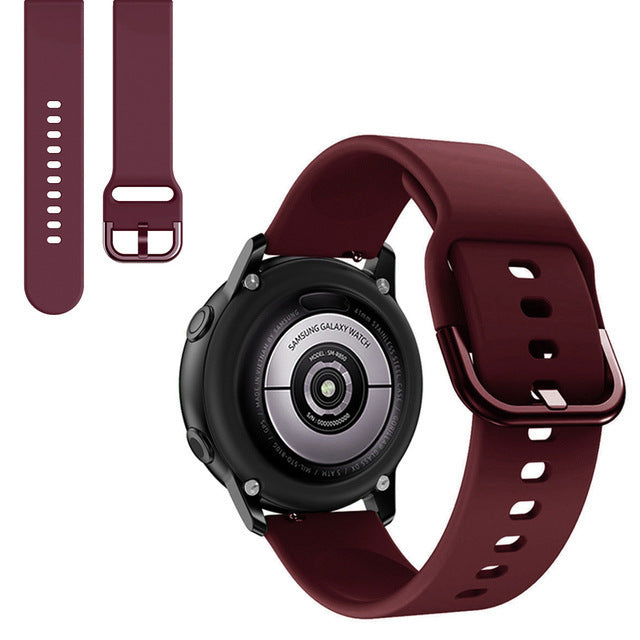 Galaxy Watch Active Silicone Strap – Stylish & Comfortable - Watch Over Here