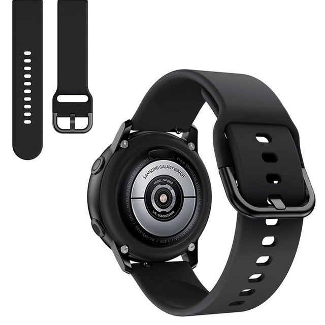 Galaxy Watch Active Silicone Strap – Stylish & Comfortable - Watch Over Here