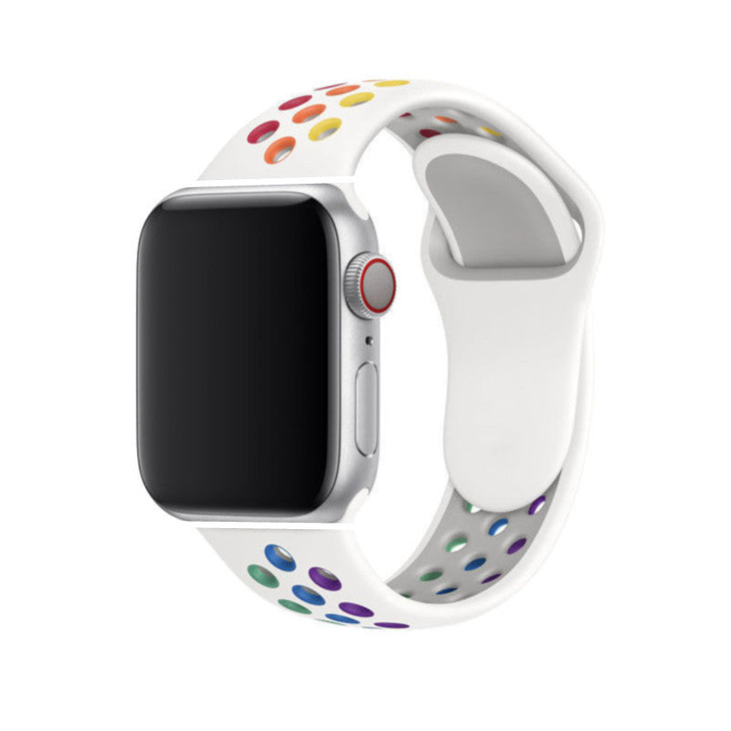 Soft Silicone Rubber Watch Strap for Apple Watch - Watch Over Here