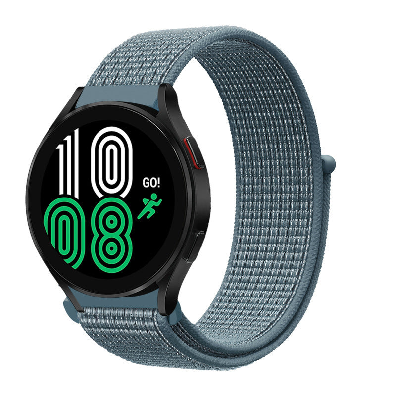 Nylon Loopback Strap for Galaxy Watch Classic 4, Active 2 & More - Watch Over Here