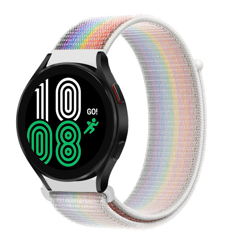Nylon Loopback Strap for Galaxy Watch Classic 4, Active 2 & More - Watch Over Here