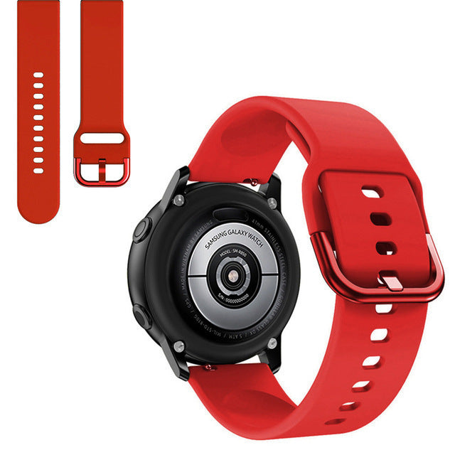 Galaxy Watch Active Silicone Strap – Stylish & Comfortable - Watch Over Here