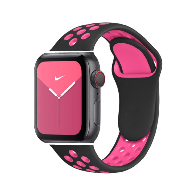 Soft Silicone Rubber Watch Strap for Apple Watch - Watch Over Here