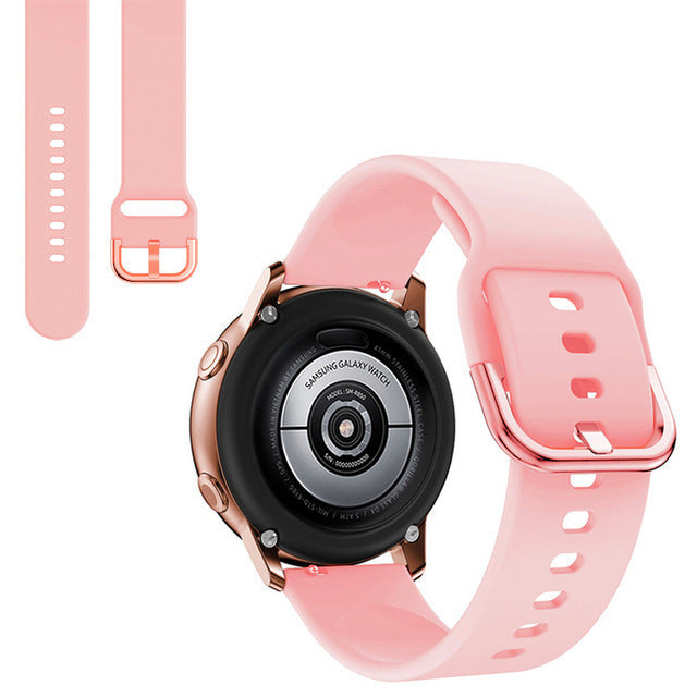 Galaxy Watch Active Silicone Strap – Stylish & Comfortable - Watch Over Here