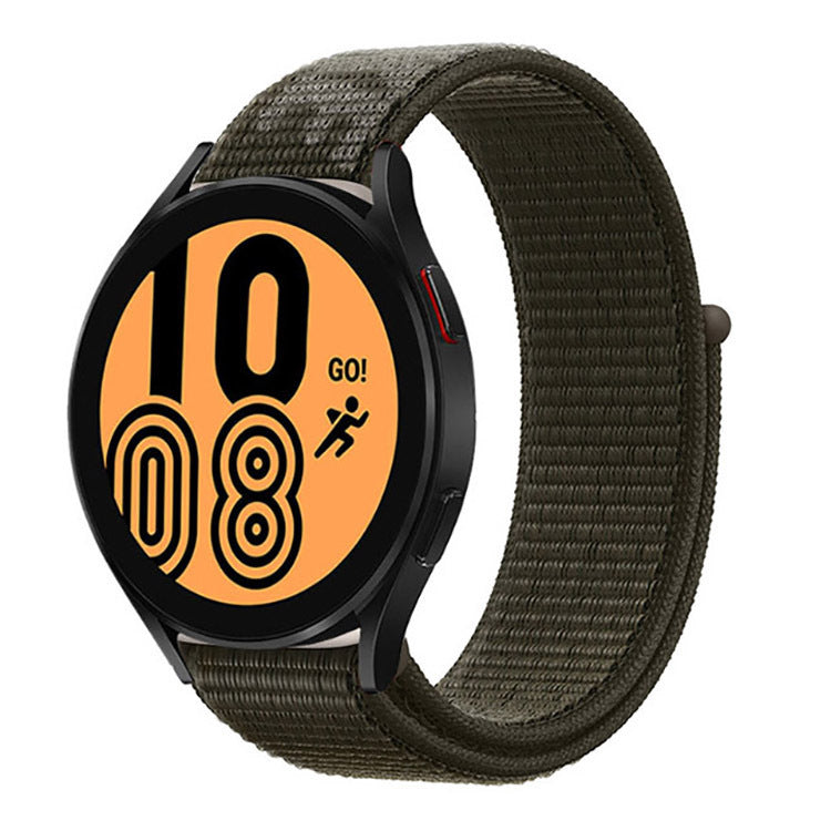 Nylon Loopback Strap for Galaxy Watch Classic 4, Active 2 & More - Watch Over Here