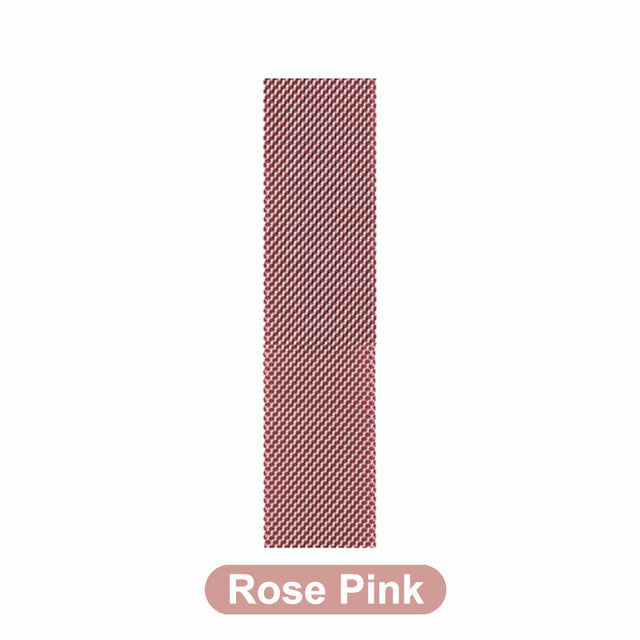 Galaxy Watch 42/46mm Magnetic Stainless Steel Strap – Flat Head Design - Watch Over Here