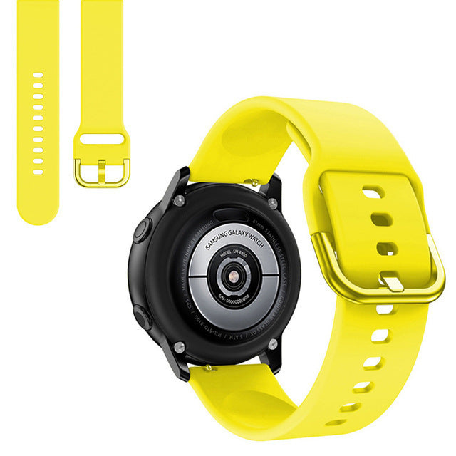 Galaxy Watch Active Silicone Strap – Stylish & Comfortable - Watch Over Here