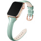 Elegant Glossy Patent Leather Waist Strap for Apple Watch - Watch Over Here