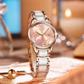 Elegant Waterproof Women Watch