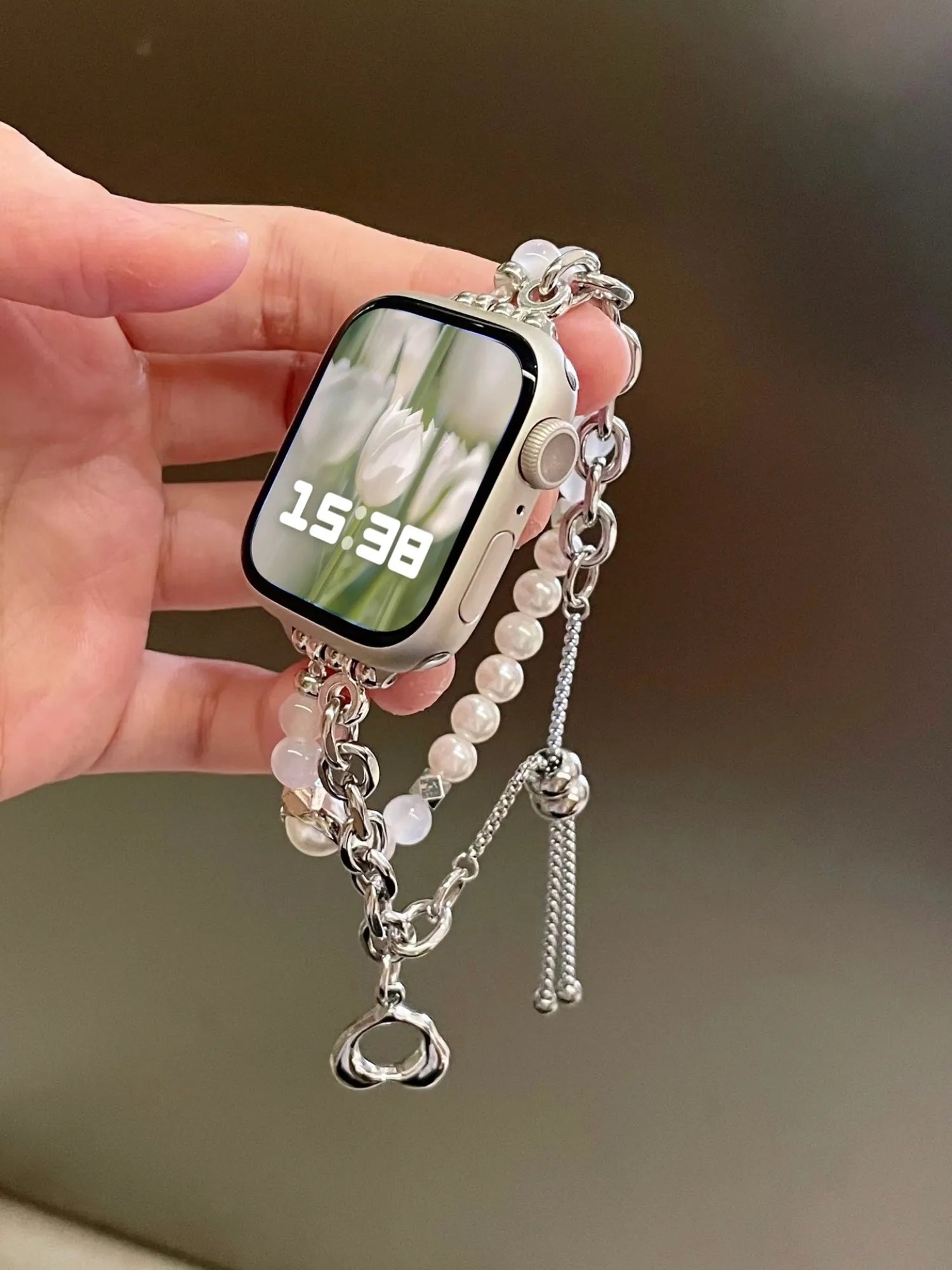 Pearl Strap for Apple watch Band 49Ultra