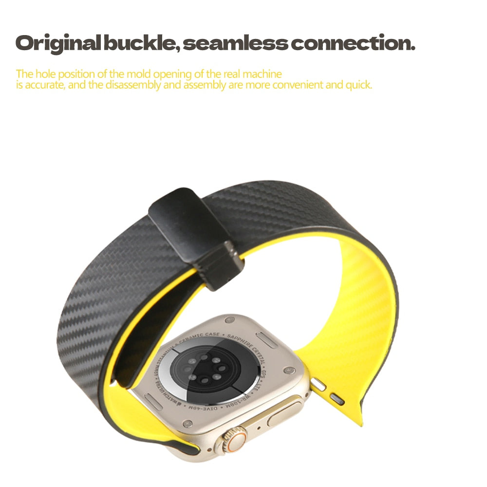 Magnetic Silicone Strap for Apple Watch Ultra Band