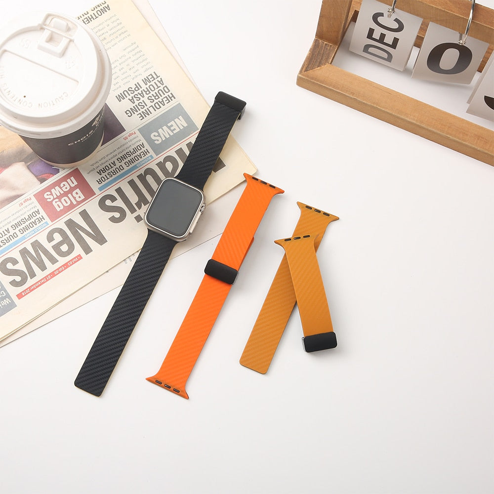 Magnetic Silicone Strap for Apple Watch Ultra Band