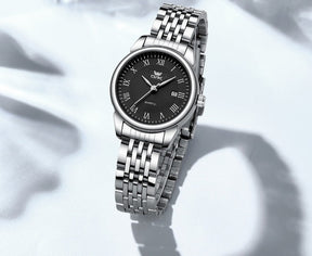 Stainless Steel Strap Waterproof Wristwatch