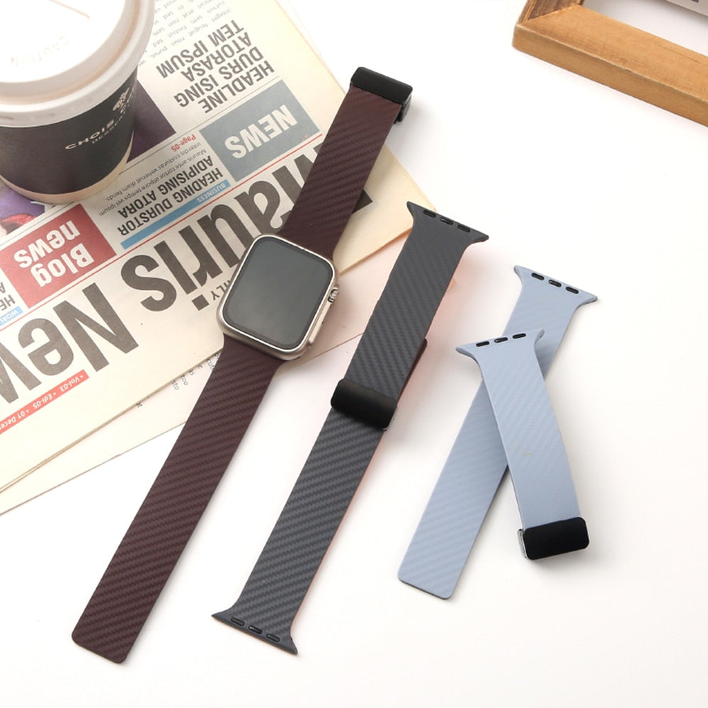 Magnetic Silicone Strap for Apple Watch Ultra Band