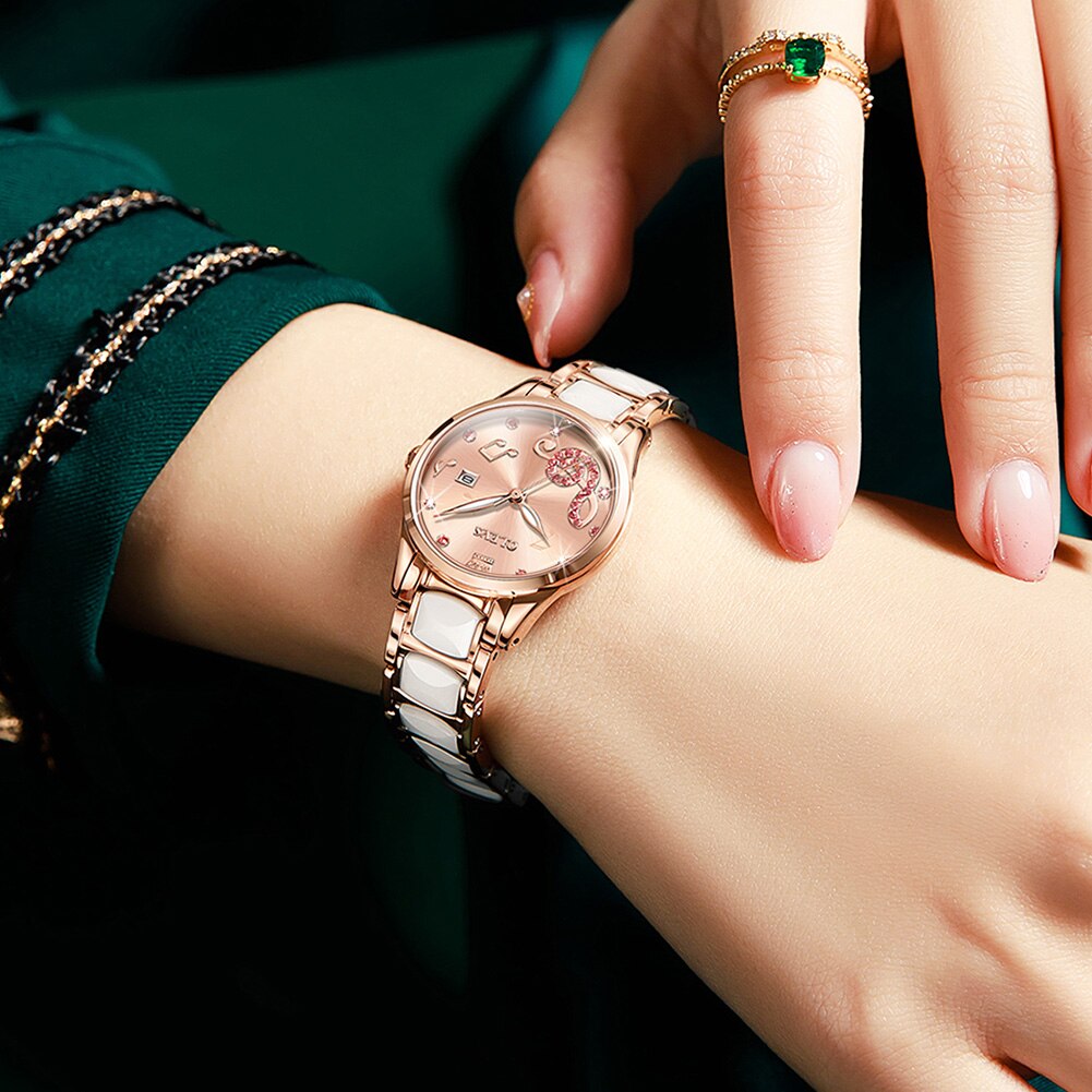 Elegant Waterproof Women Watch