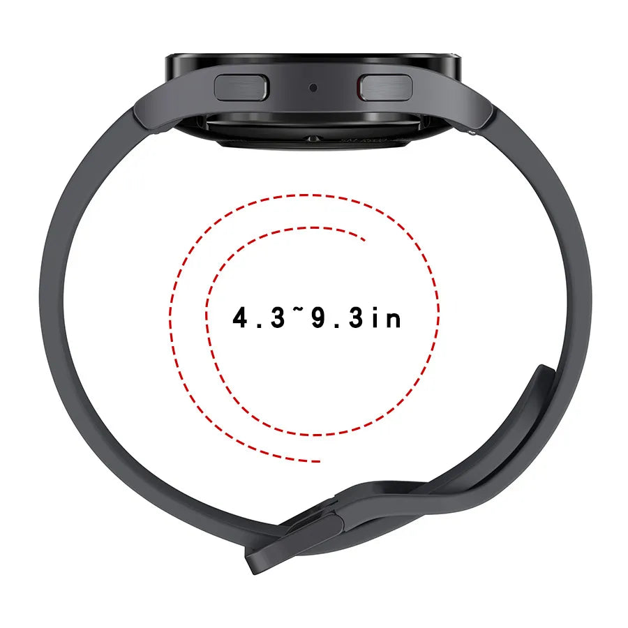 Silicone Band For Samsung Watch 4 5 6 44mm