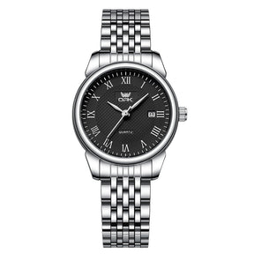 Stainless Steel Strap Waterproof Wristwatch