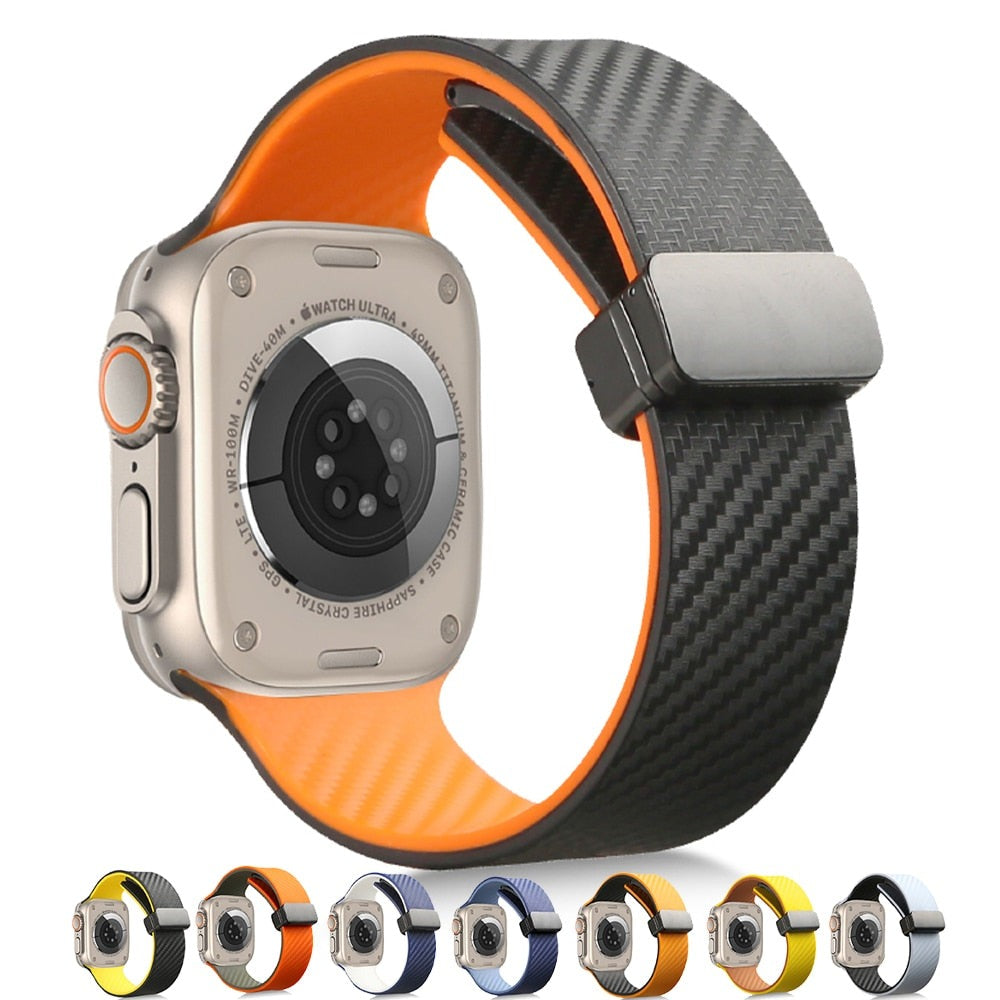 Magnetic Silicone Strap for Apple Watch Ultra Band